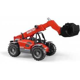 Bruder 02125 Manitou con Braccio Telescopico MLT 633 4a+