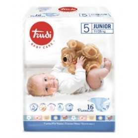 Pannolini Trudi Taglia 5 11-25 kg Junior 16 pannolini