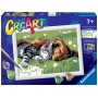 Ravensburger Creart Cane e Gatto Dolce Sonno Gioco Creativo 289301 7a+