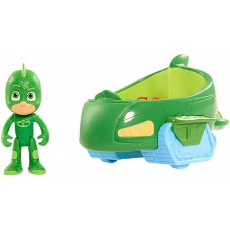 Pj Masks Geco Macchina Veicolo con Personaggio 109402085 Simba 3a+