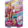 Barbie Nuotatrice con Accessori GHK23 Mattel 3 Anni+