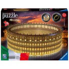 Puzzle 3d Night Edition Colosseo 11148 Ravensburger 8a+