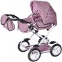 Carrozzina Passeggino per Bambole Giocattolo Salsa Pink Mokka 65089 5 anni+ Knorr Toys