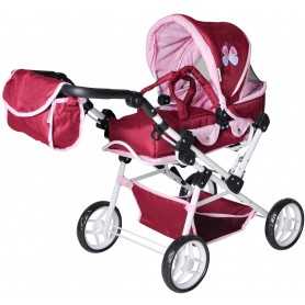 Carrozzina Passeggino per Bambole Giocattolo Mioux Sweet Butterfly 11423 4 anni+ Knorr Toys