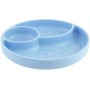 Piatto Silicone Chicco con Ventosa Easy Menu Azzurro 12 mesi+ 102162