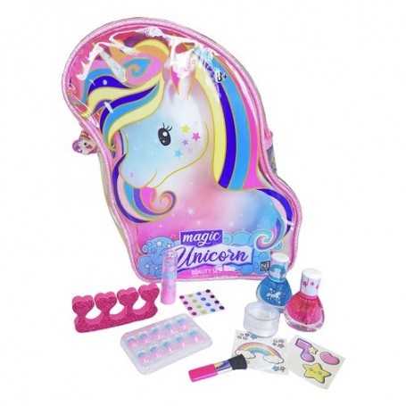 Magic Unicorn Beauty Set Smalti per Bambina Set Trucchi con Accessori Unghie 02805 Nice 8 anni+