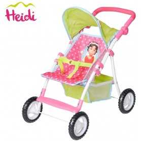 Passeggino per Bambole Giocattolo Liba Heidi 81168 3 anni+ Knorr Toys