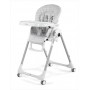Peg Perego Prima Pappa Follow Me Linear Grey 2025 Seggiolone Pappa Sdraietta