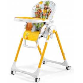 Peg Perego Prima Pappa Follow Me Fox & Friends 2025 Seggiolone Pappa Sdraietta