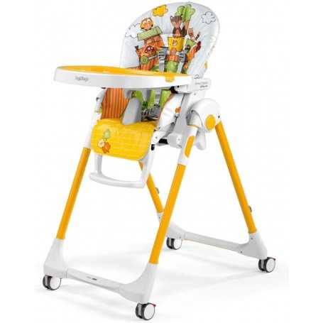Peg Perego Prima Pappa Follow Me Fox & Friends 2025 Seggiolone Pappa Sdraietta