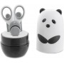 Chicco Set Manicure Panda per Bambini Composto da Forbicine, Tagliaunghie, Pinzetta e Lima 107310 0m+