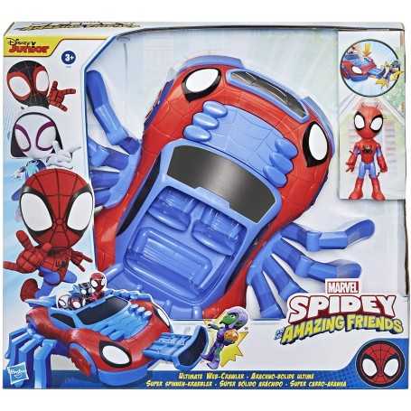 Spidey Macchina Ragno Veicolo Ultimate Web Crawler Hasbro Marvel F1460 3 Anni+