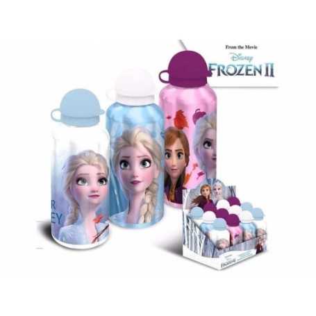 Borraccia Frozen 2 Alluminio per Bambina 500ml FR50002 Kids