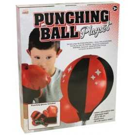 Punching Ball Bambini 80-110 cm Set Boxe con Pedana e Guantoni DG364 DG 3 anni+