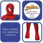 Costume Spiderman Bambino 8-10 Anni Originale Marvel Rubie's