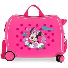 Valigia Cavalcabile Minnie Golden Day 2279822 Disney Fucsia