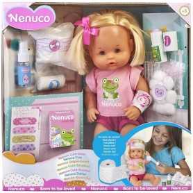 Nenuco Cura Sana e Guarisci Bambola 35 cm con Accessori 700016256 Famosa 3 anni+