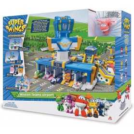 Super Wings Aeroporto Quartier Generale Mission Team Airport Adventure EU730830 3 anni+