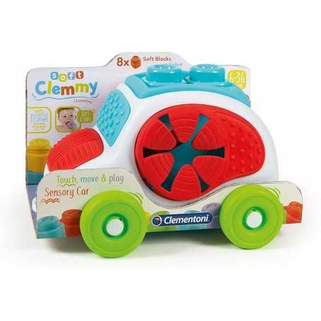 Clemmy Soft Macchinina Sensoriale 17315 Clementoni 6 Mesi+