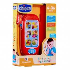 Chicco Smartphone degli Animali Gioco Telefono Bilingue per Bambini 78530 6 Mesi+