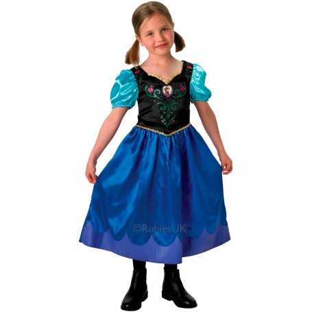 Costume Anna Frozen 7-8 anni Originale Disney Rubie's