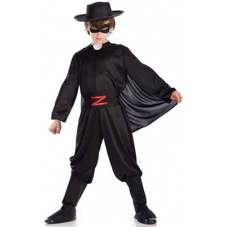 Costume Zorro Bambino 4-5 anni 114 cm 65806 Carnival