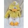 Costume Carnevale Neonato 3-6 Mesi Papero Tutina in Ciniglia