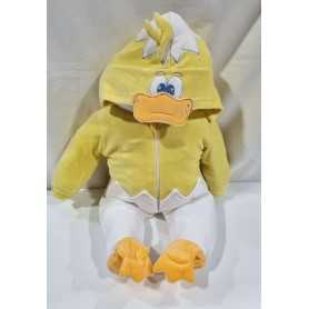 Costume Carnevale Neonato 3-6 Mesi Papero Tutina in Ciniglia