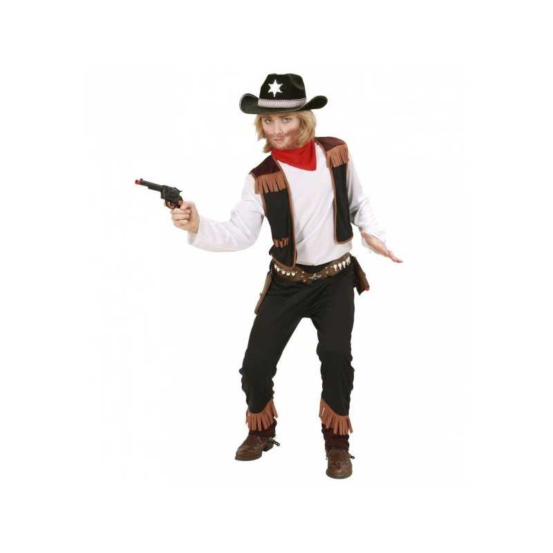 Costume Cowboy Bambino 13 Anni 02598 Widmann (Pistola non inclusa)