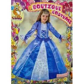 Costume Principessa delle Nevi 6 anni con Coroncina 18185 Ciao
