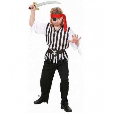 Costume Pirata Bambino 7 Anni 02626 Widmann (Sciabola non inclusa)