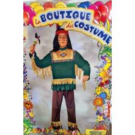 Costume Indiano Apache Bambino 6 Anni 18010 Ciao (Ascia non inclusa)