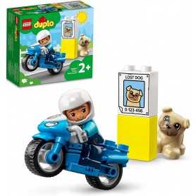 Lego Duplo 10967 Motocicletta della Polizia 2 anni+