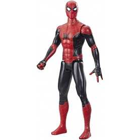 Spiderman Personaggio 30cm Titan Hero Series No Way Home Serie Rosso e Nero F2052 Hasbro 4 Anni+