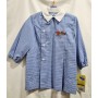 Grembiule Asilo Bambino Siggi 2 anni 92 cm tg.45 Azzurro Quadretti Hero 33GR2404 Siggi