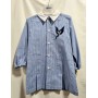 Grembiule Asilo Batman Bambino 4 anni 104 cm tg.55 Azzurro Quadretti 51GR2524 Dieci e Lode by Siggi