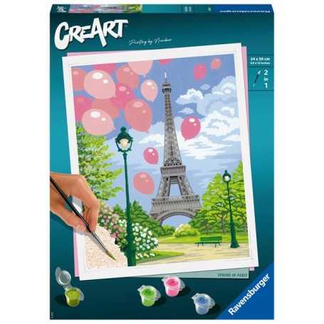 Ravensburger Creart Spring In Paris Gioco Creativo 289929 7 anni+