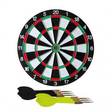 Bersaglio Freccette 38 cm Dartboard con 6 Freccette Incluse