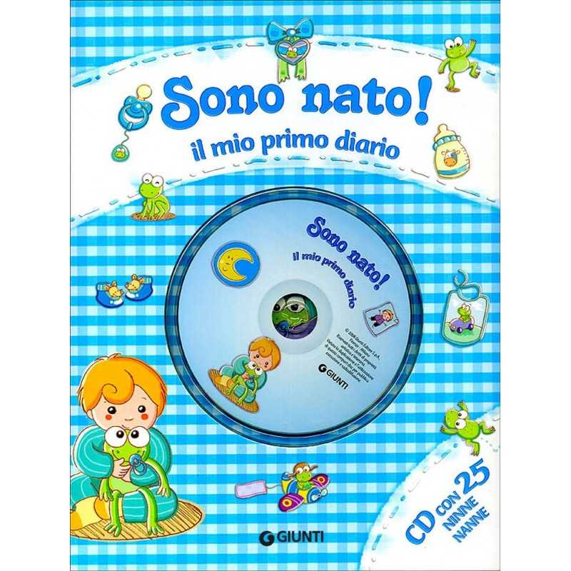 Album Nascita Bambino Sono Nato! con CD Ninne Nanne 87986U Giunti