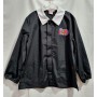 Grembiule Scuola Elementare Bambino Avengers Nero con Cerniera Zip e Colletto Bianco 6 Anni tg. 65 116 cm 561670