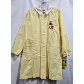 Grembiule Asilo Siggi Bambino 7 anni 122 cm tg.70 Giallo Quadretti 33GR2852 Tigre