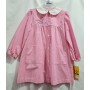 Grembiule Asilo Bambina 4 anni 104 cm tg.55 Rosa Quadretti 35GR2495 Coniglietto Dieci e Lode by Siggi