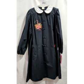 Grembiule Scuola Nero Bambina 11 Anni 146 cm tg.90 con Colletto Bianco Winx Flora Siggi