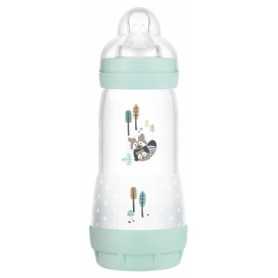Mam Biberon Anticolica 320 ml 4 Mesi Maschio Colore Nature Azzurro Autosterilizzante Easy Start Flusso 3