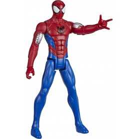 Spiderman Personaggio 30cm Titan Hero Series Armored E8522 Hasbro 4 Anni+