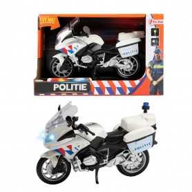 Moto Polizia Giocattolo con Luci e Suoni 29654 Toy-Toys 3 Anni+