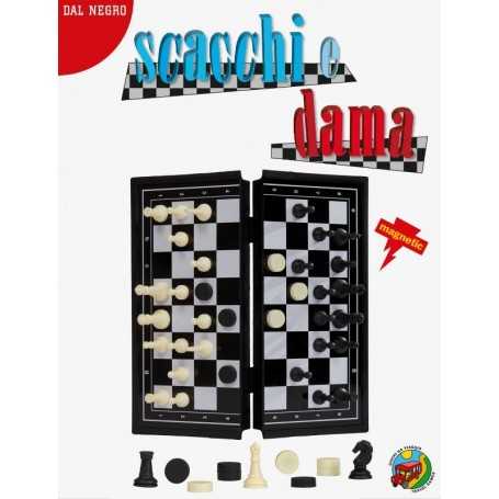 Scacchi Dama Magnetici da Viaggio 55795 Dal Negro 8 Anni+