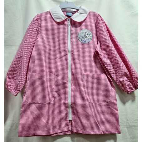 Grembiule Asilo Frozen Bimba 3 anni 98 cm tg.50 Rosa Quadretti 1756909 Disney