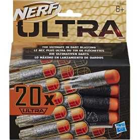 Nerf Dardi Ultra Ricarica Refill 20 pz E6600 Hasbro 8 Anni+