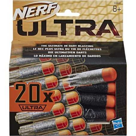 Nerf Dardi Ultra Ricarica Refill 20 pz E6600 Hasbro 8 Anni+